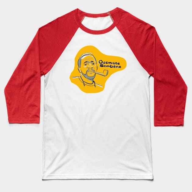 Ousmane Sembene Baseball T-Shirt by realisateur